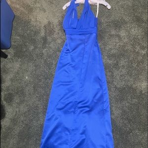 Davids bridal dress blue